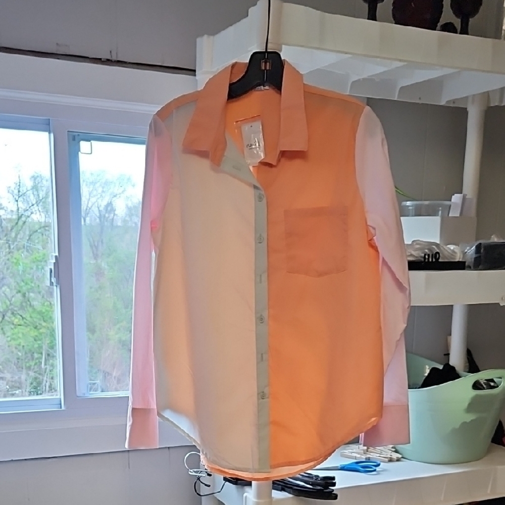 Colorblock Men's Shirt